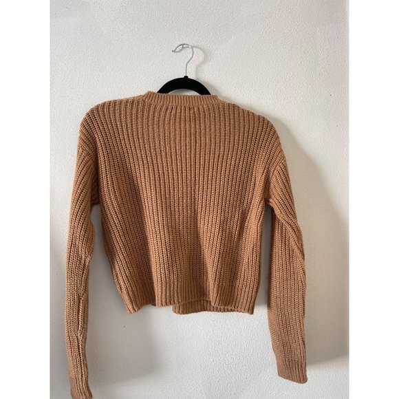 Nasty Gal Camel Color Knit Sweater Set Size Small - Picture 6 of 9